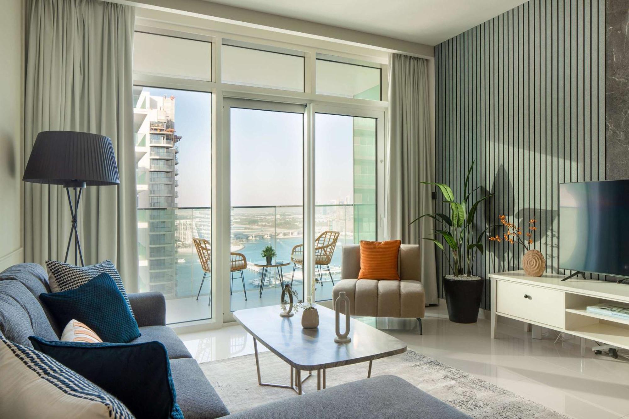 Silkhaus Palm View 1Bdr With Private Beach In Emaar Beachfront Dubai Exterior photo